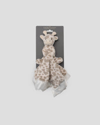 Little Linen Baby Comforter / Security Blanket - Savanna Giraffe