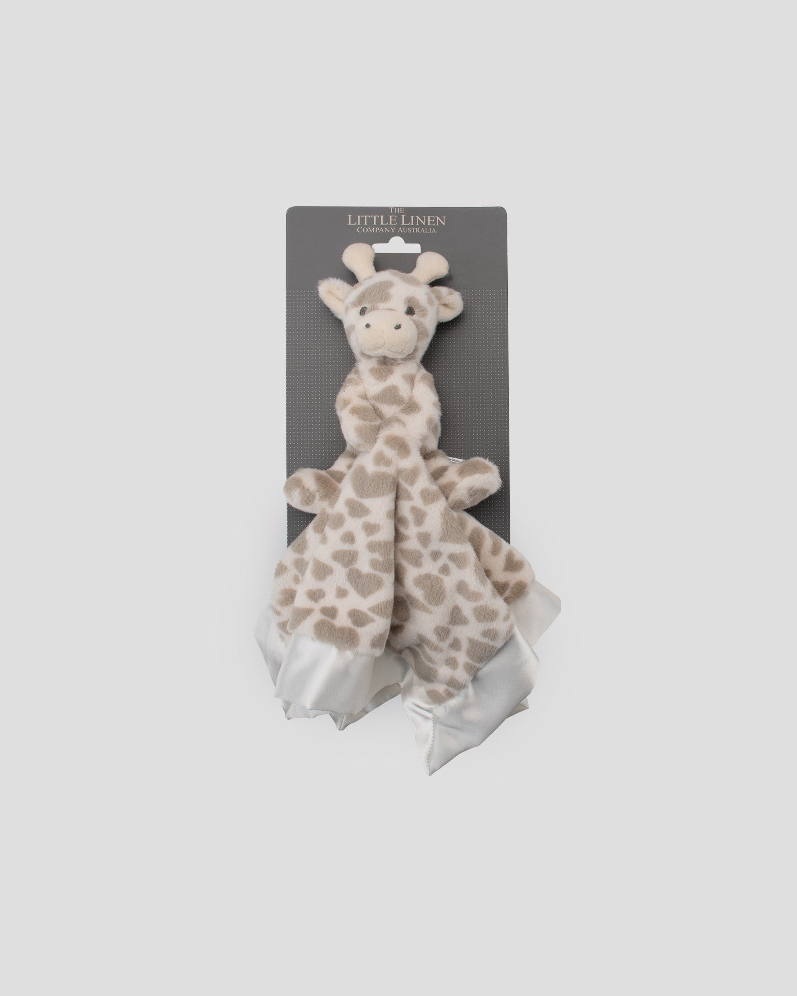 Little Linen Baby Comforter / Security Blanket - Savanna Giraffe