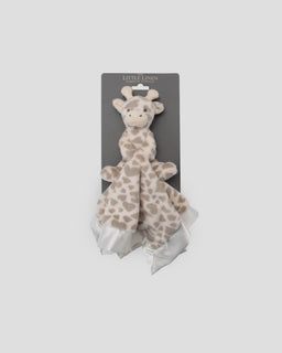 Little Linen Baby Comforter / Security Blanket - Savanna Giraffe