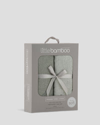 Little Bamboo Hooded Towel 2PK  - Turtle Bay