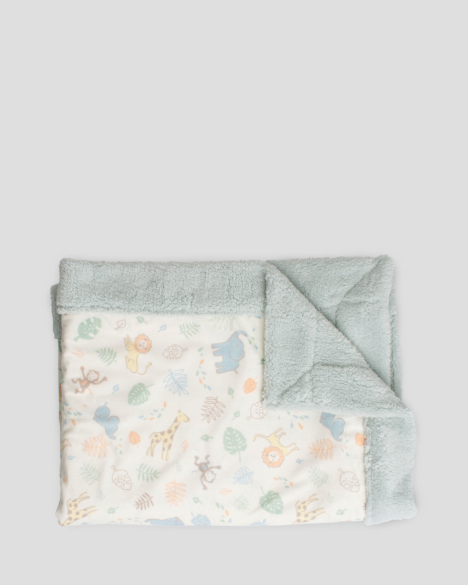 Little Linen Snuggle Blanket - Savanna Giraffe