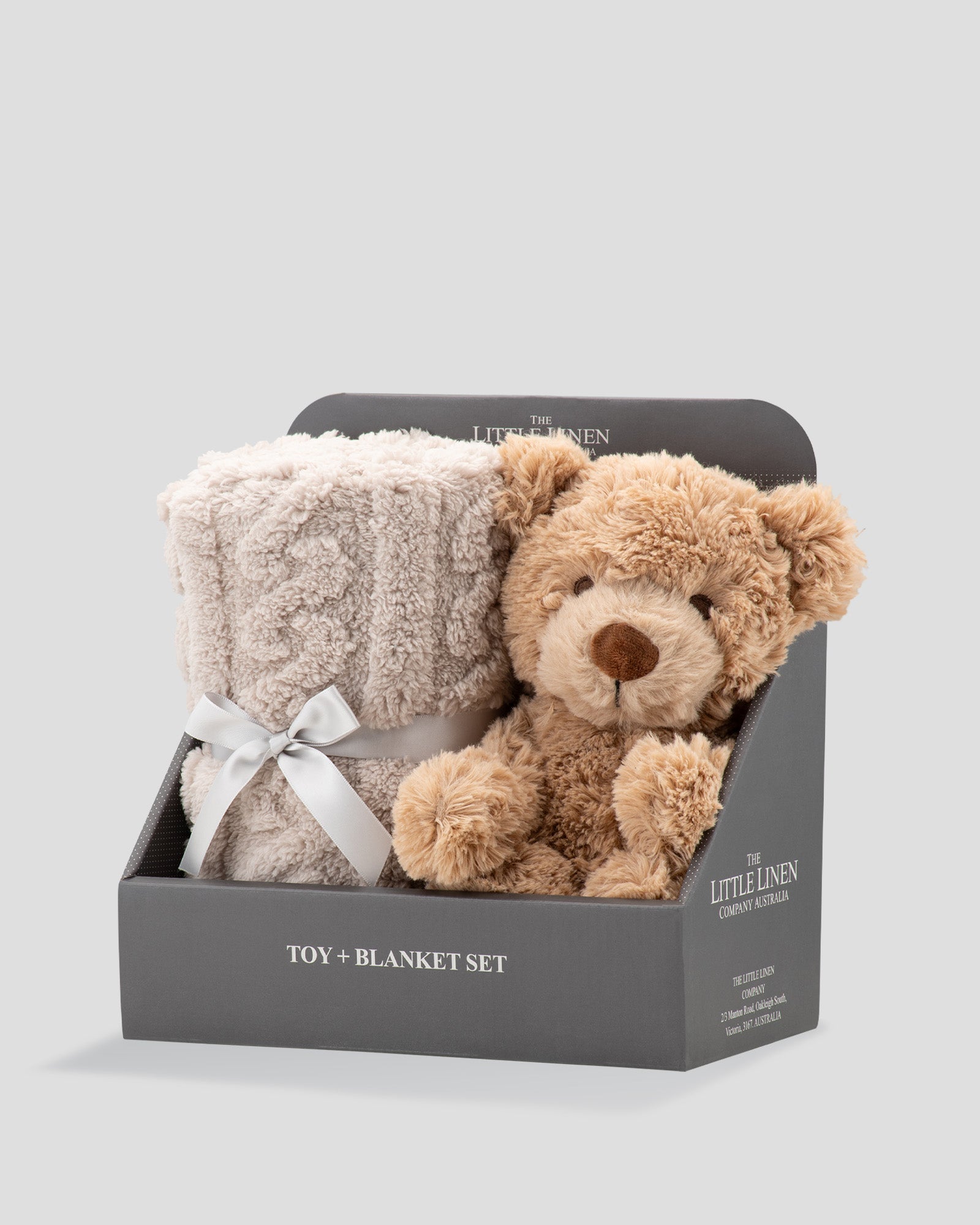 Little Linen Soft Plush Toy & Blanket - Willow Bear