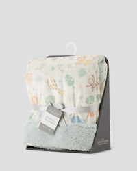 Little Linen Snuggle Blanket - Savanna Giraffe
