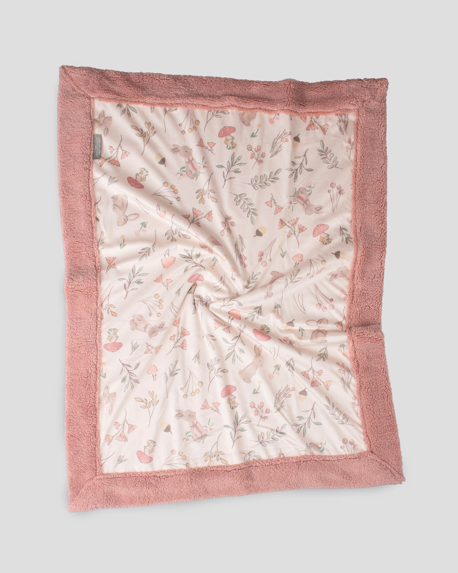Little Linen Snuggle Blanket - Harvest Bunny
