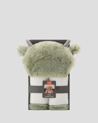 Weegoamigo Plush Baby Hooded Towel - Roar-y McIlroy Dinosaur