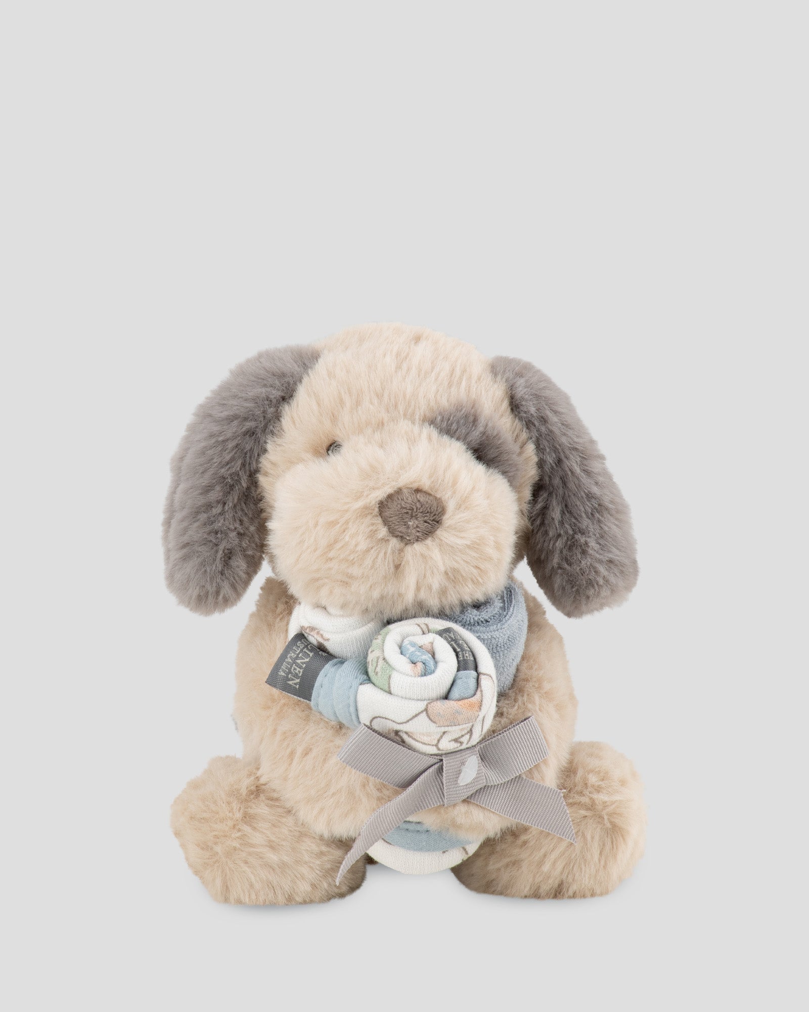 Little Linen Soft Plush Toy & Face Washers - Barklife Patch