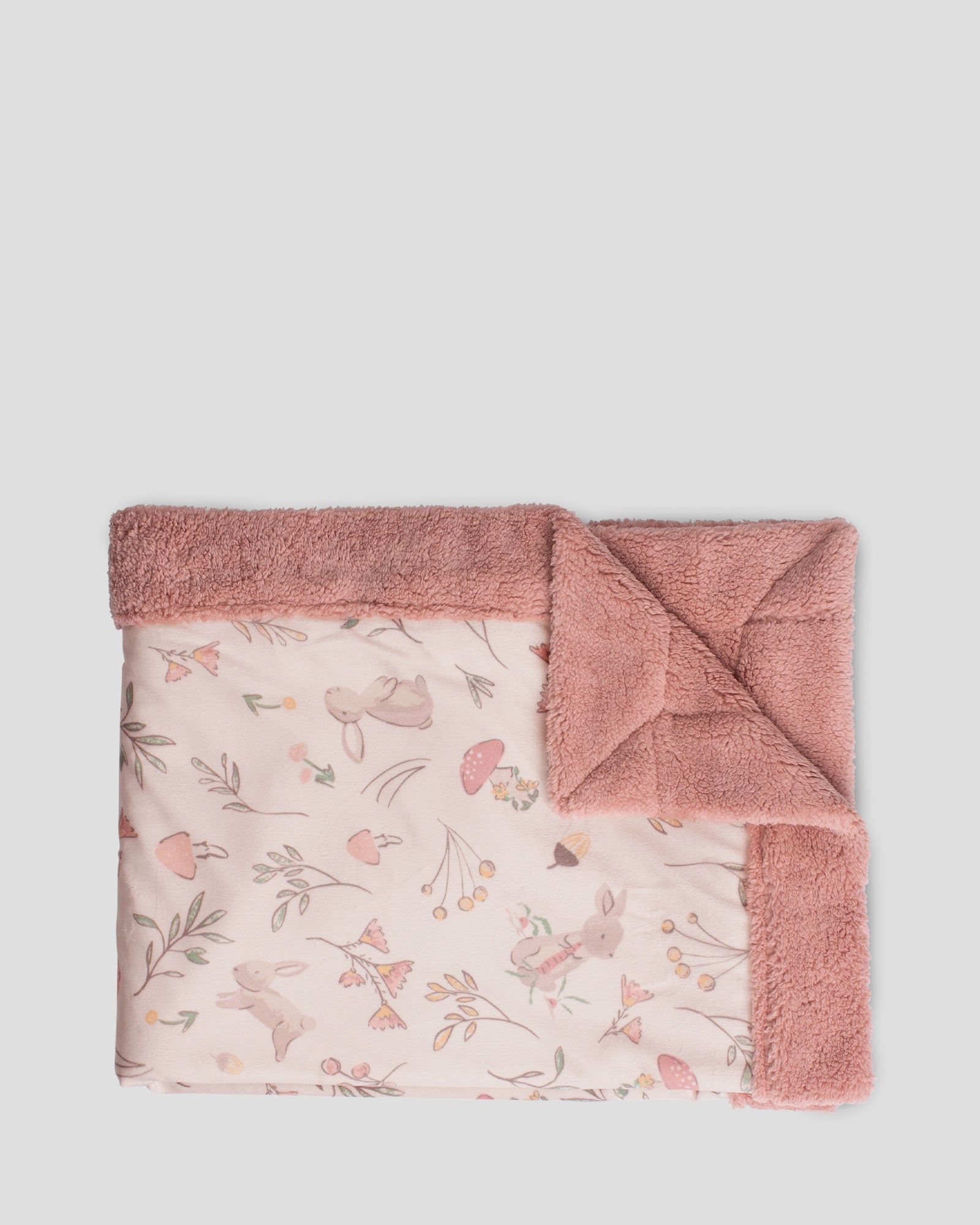 Little Linen Snuggle Blanket - Harvest Bunny