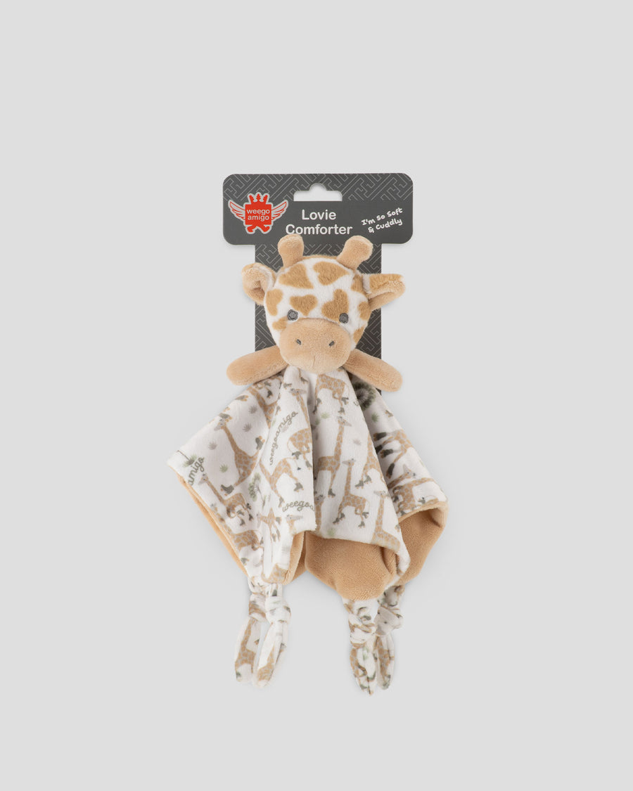 Weegoamigo Lovie/Comforter - Stevie Necks Giraffe