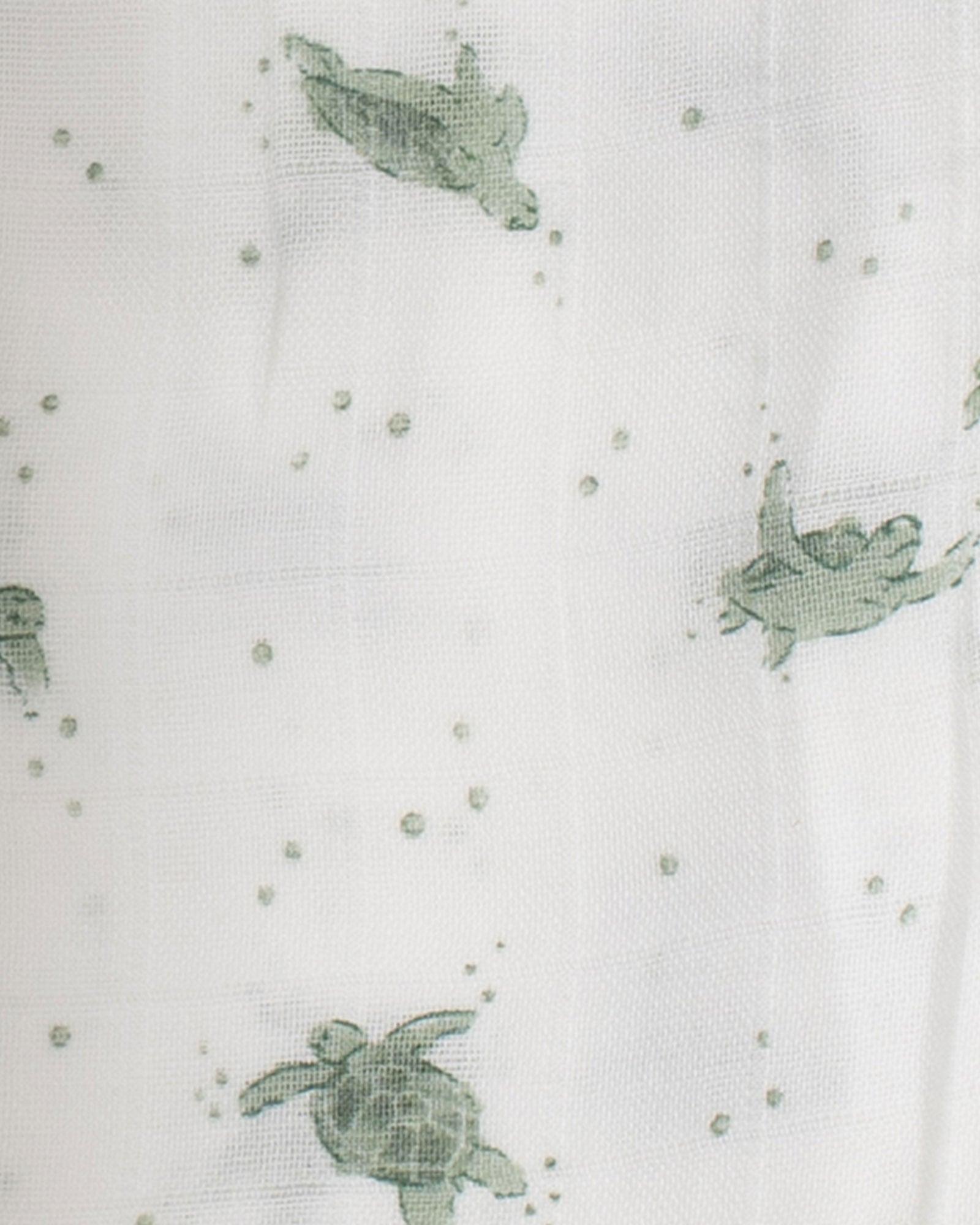 Little Bamboo Muslin Washers 6Pk  - Turtle Bay