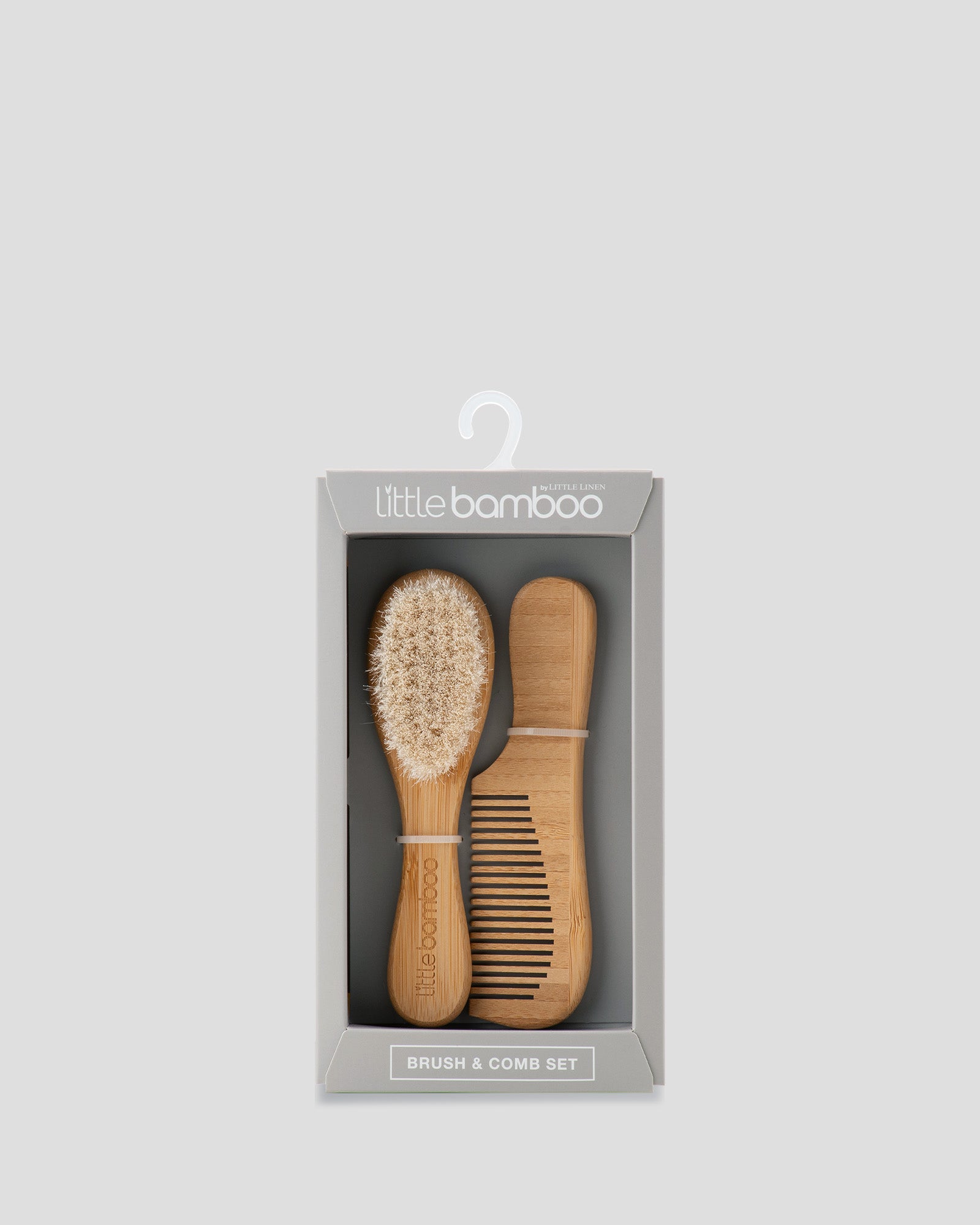 Little Bamboo Baby Brush and Comb Set