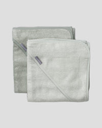 Little Bamboo Hooded Towel 2PK  - Turtle Bay