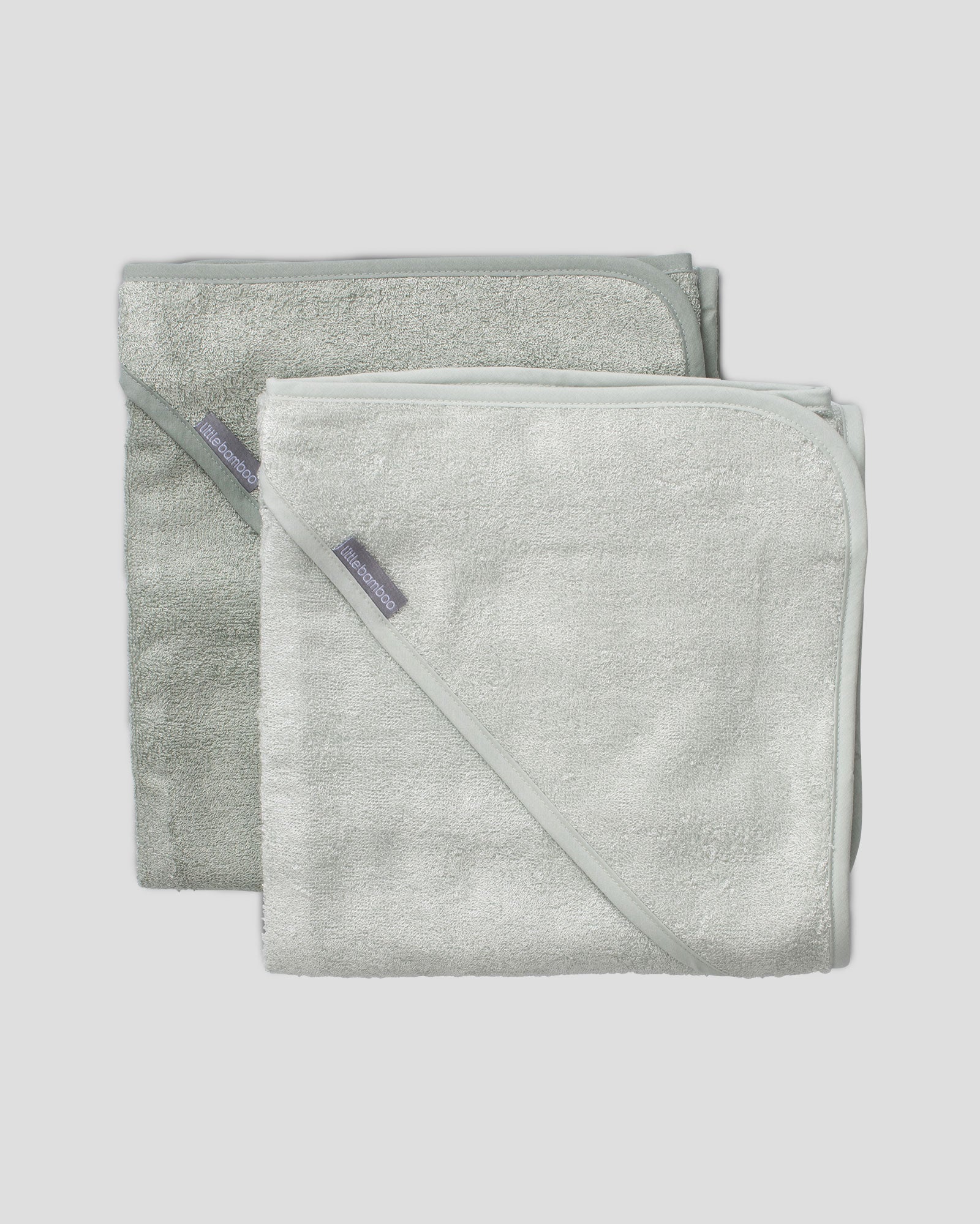 Little Bamboo Hooded Towel 2PK  - Turtle Bay