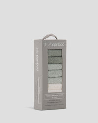 Little Bamboo Towelling Washer 10PK  - Turtle Bay