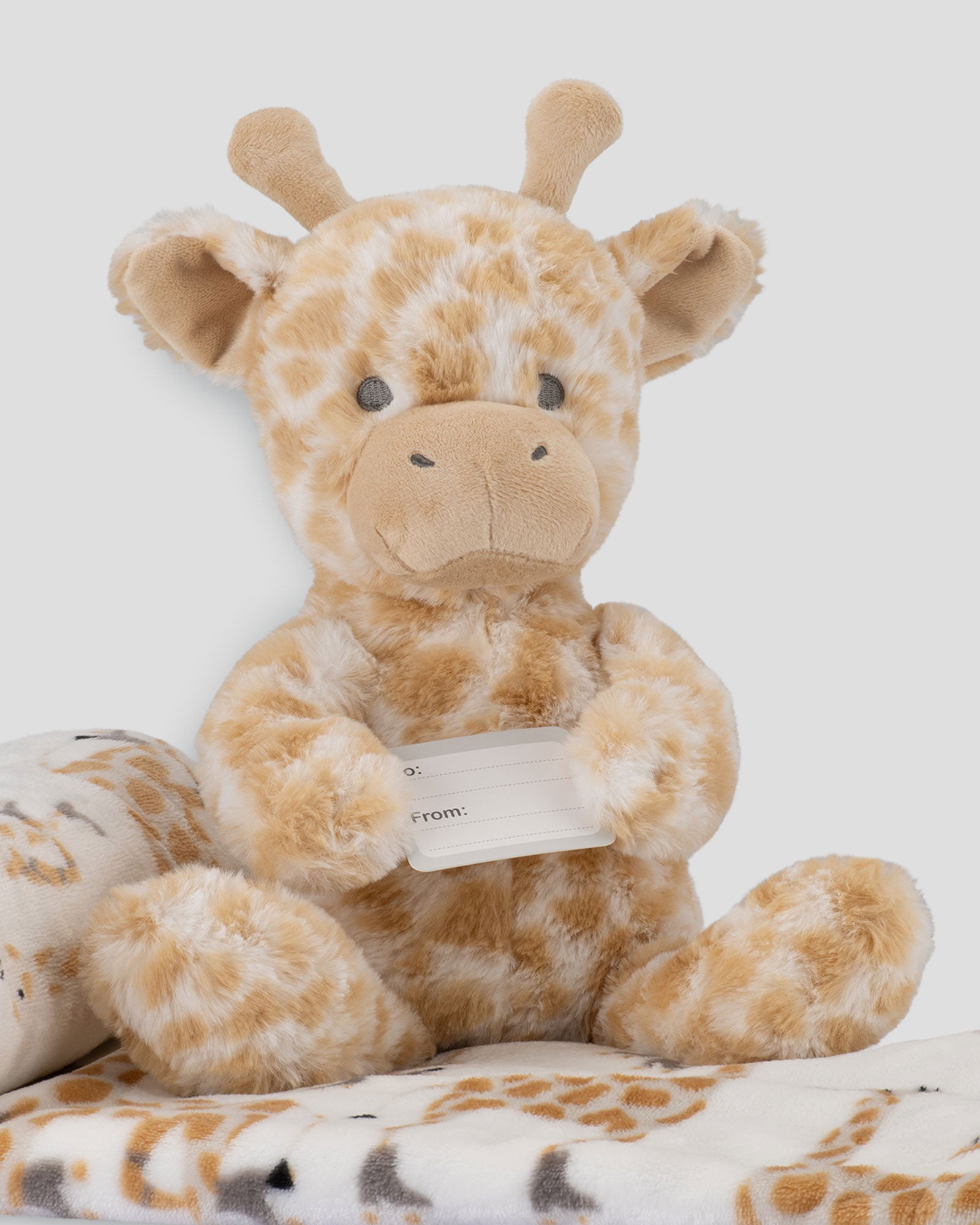 Weegoamigo Plush Toy + Blanket - Stevie Necks Giraffe