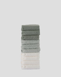 Little Bamboo Towelling Washer 10PK  - Turtle Bay