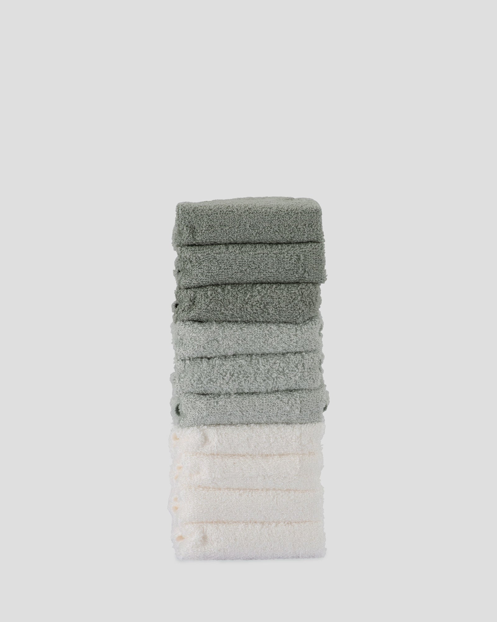 Little Bamboo Towelling Washer 10PK  - Turtle Bay