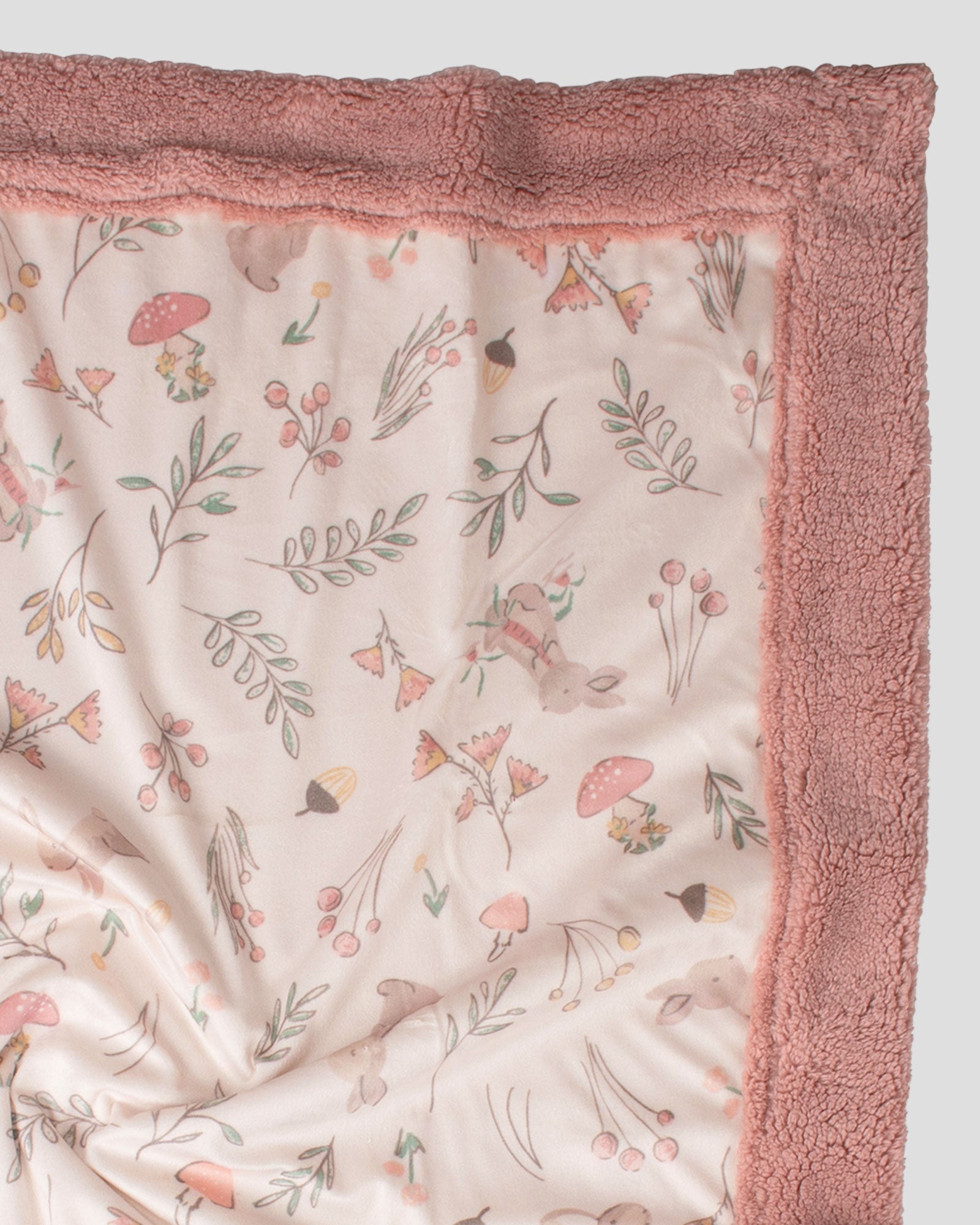 Little Linen Snuggle Blanket - Harvest Bunny