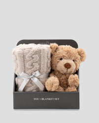 Little Linen Soft Plush Toy & Blanket - Willow Bear