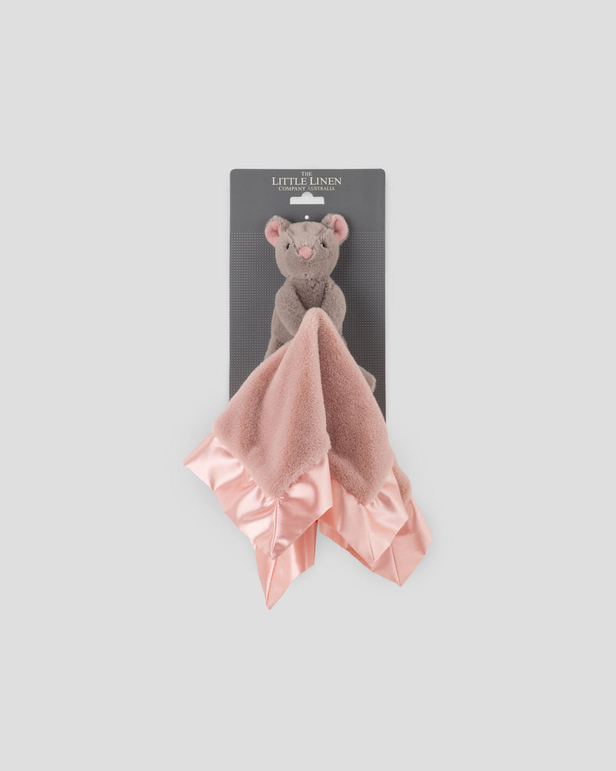 Little Linen Security Blankie - Harvest Possum
