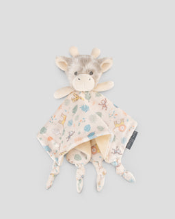 Little Linen Baby Comforter / Security Blanket - Savanna Giraffe