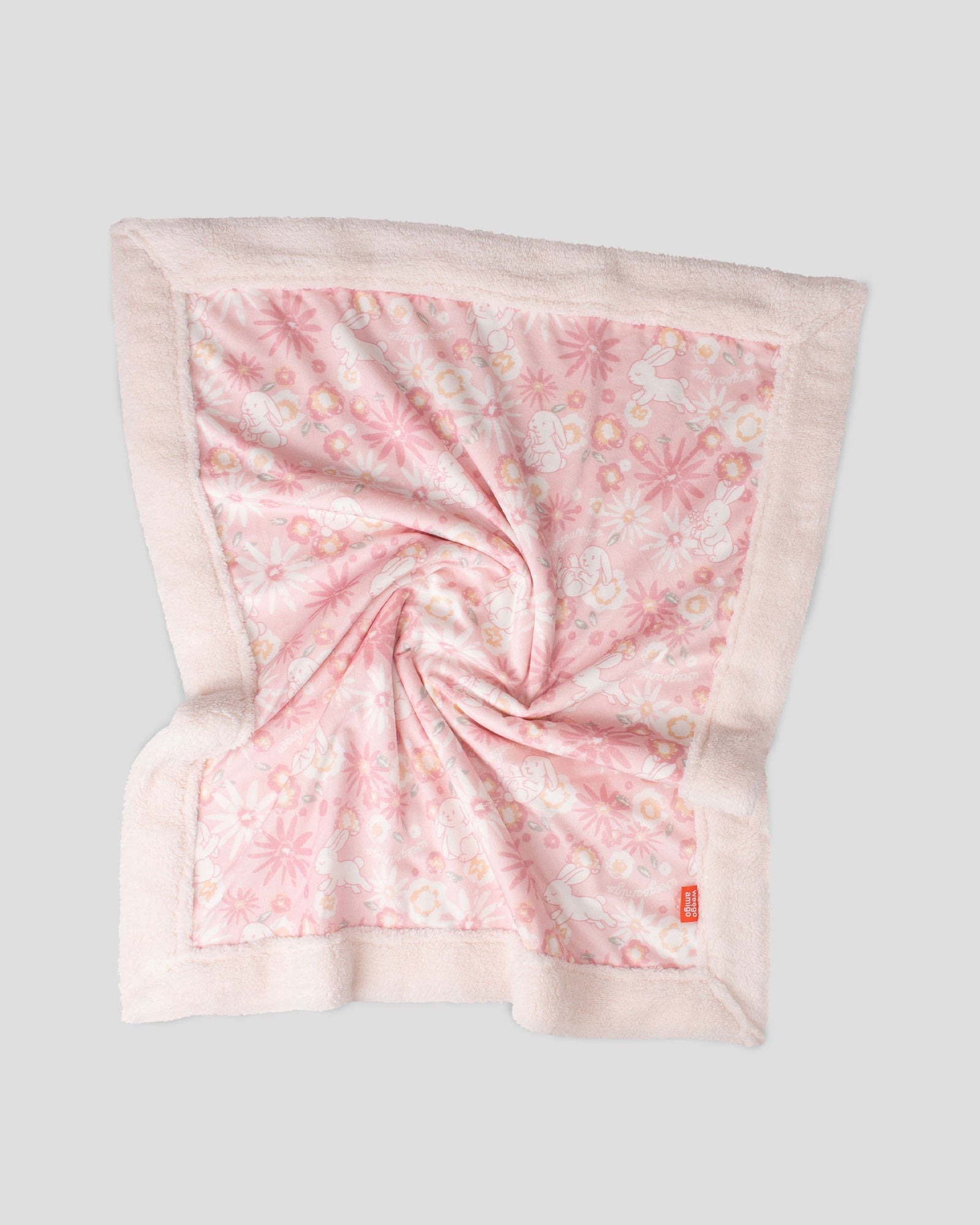 Weegoamigo Sherpa Snuggle Blanket  - Anne Hopaway Bunny