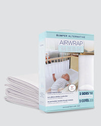 Airwrap Mesh Cot Liner 2 Sides - White