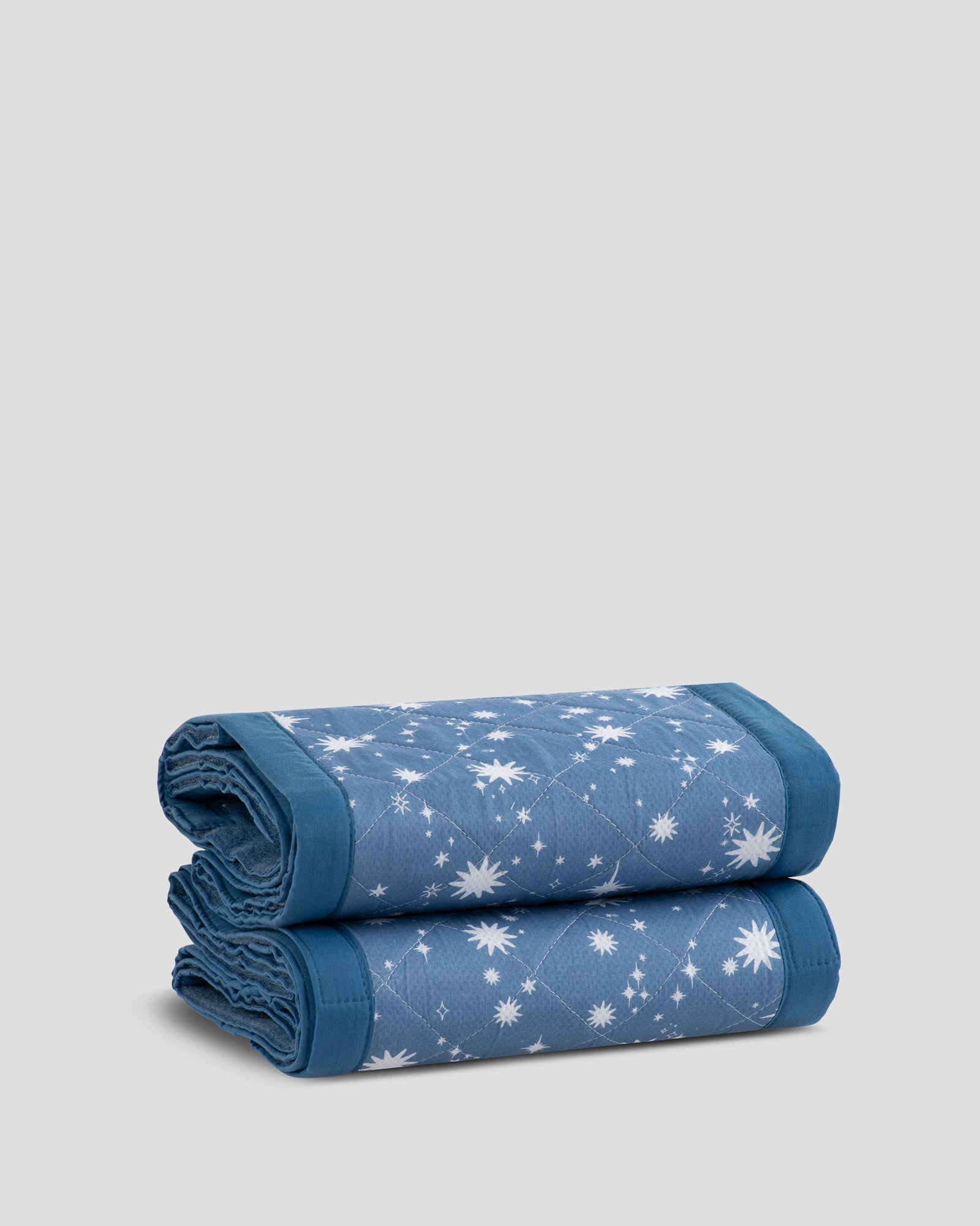 Airwrap Cot Liner Muslin 4 Sides -  Pippa Midnight