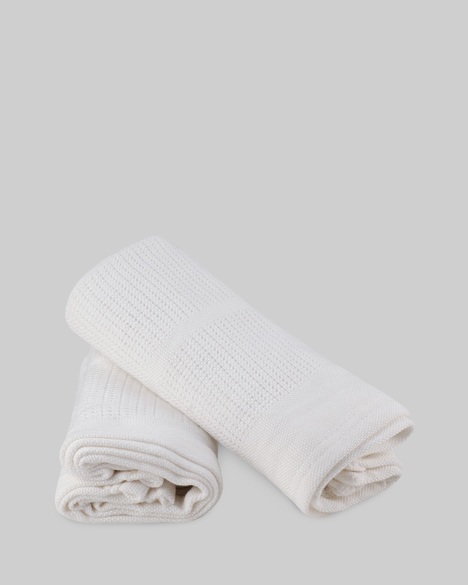 Little Bamboo Baby Cellular Blanket 2Pk - Natural