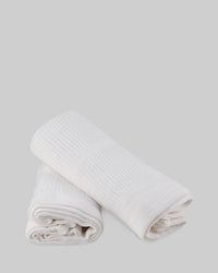Little Bamboo Baby Cellular Blanket 2Pk - Natural
