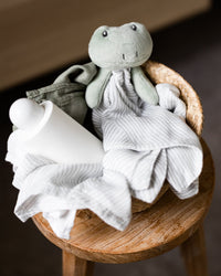 Little Bamboo Lovie Comforter Freddie the Frog Lifestyle 1