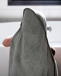 Little Bamboo Hooded Towel Bayleaf Lifestyle 1