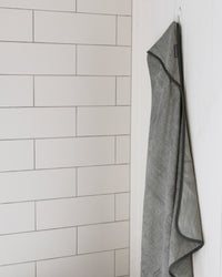 Little Bamboo Hooded Towel Bayleaf Lifestyle 2