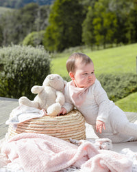 Little Linen Boxed Gift Set Harvest Bunny Lifestyle 2