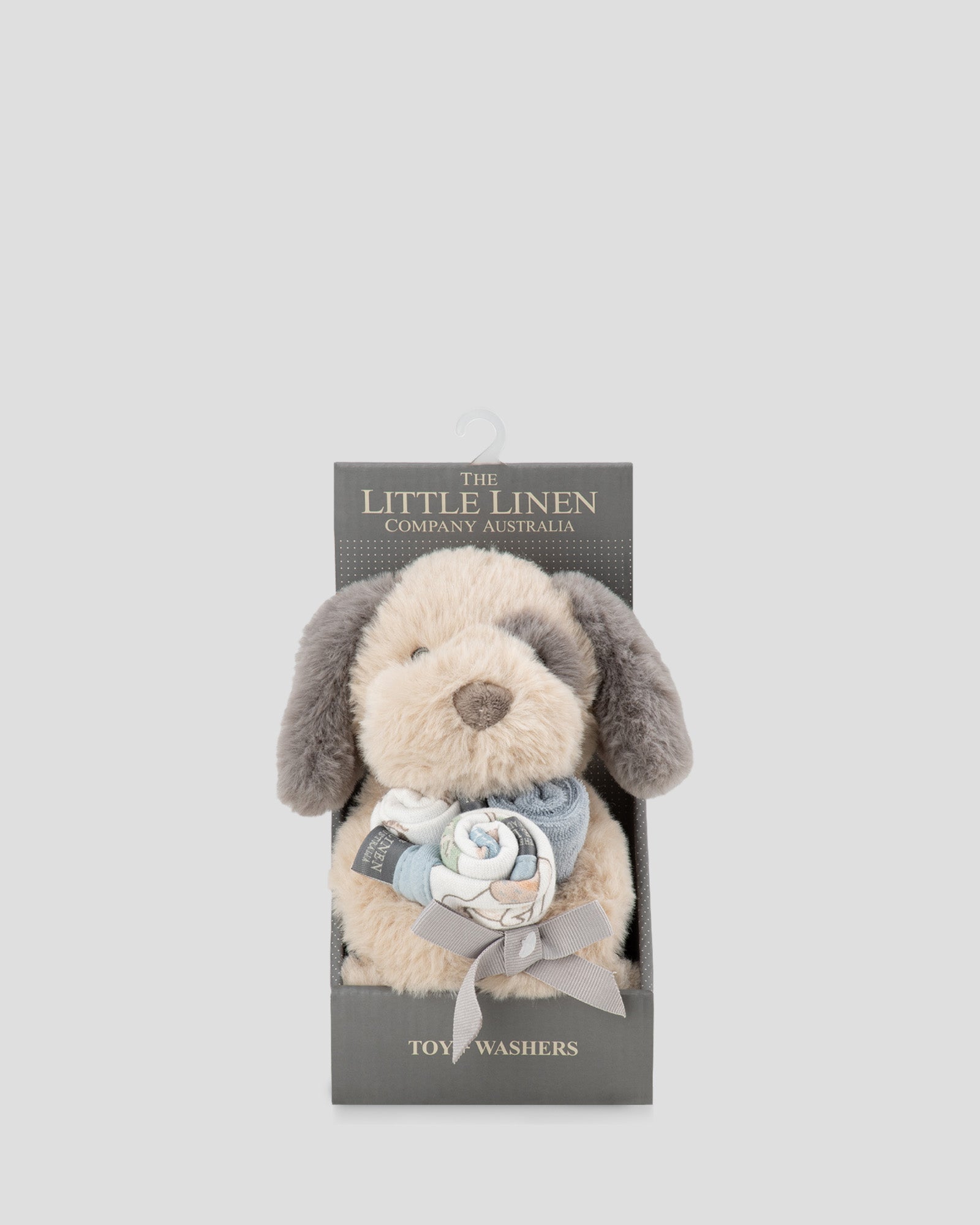 Little Linen Soft Plush Toy & Face Washers - Barklife Patch