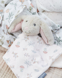 Little Linen Lovie Comforter Harvest Bunny Lifestyle 3