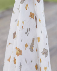 Little Linen Muslin 1pk Prints Nectar Bear Lifestyle 2
