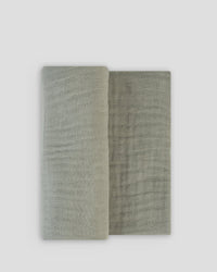 Little Linen Muslin 1pk Solids Farmyard Lamb Sage Green Product