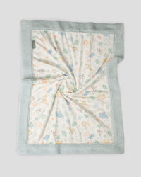 Little Linen Snuggle Blanket - Savanna Giraffe