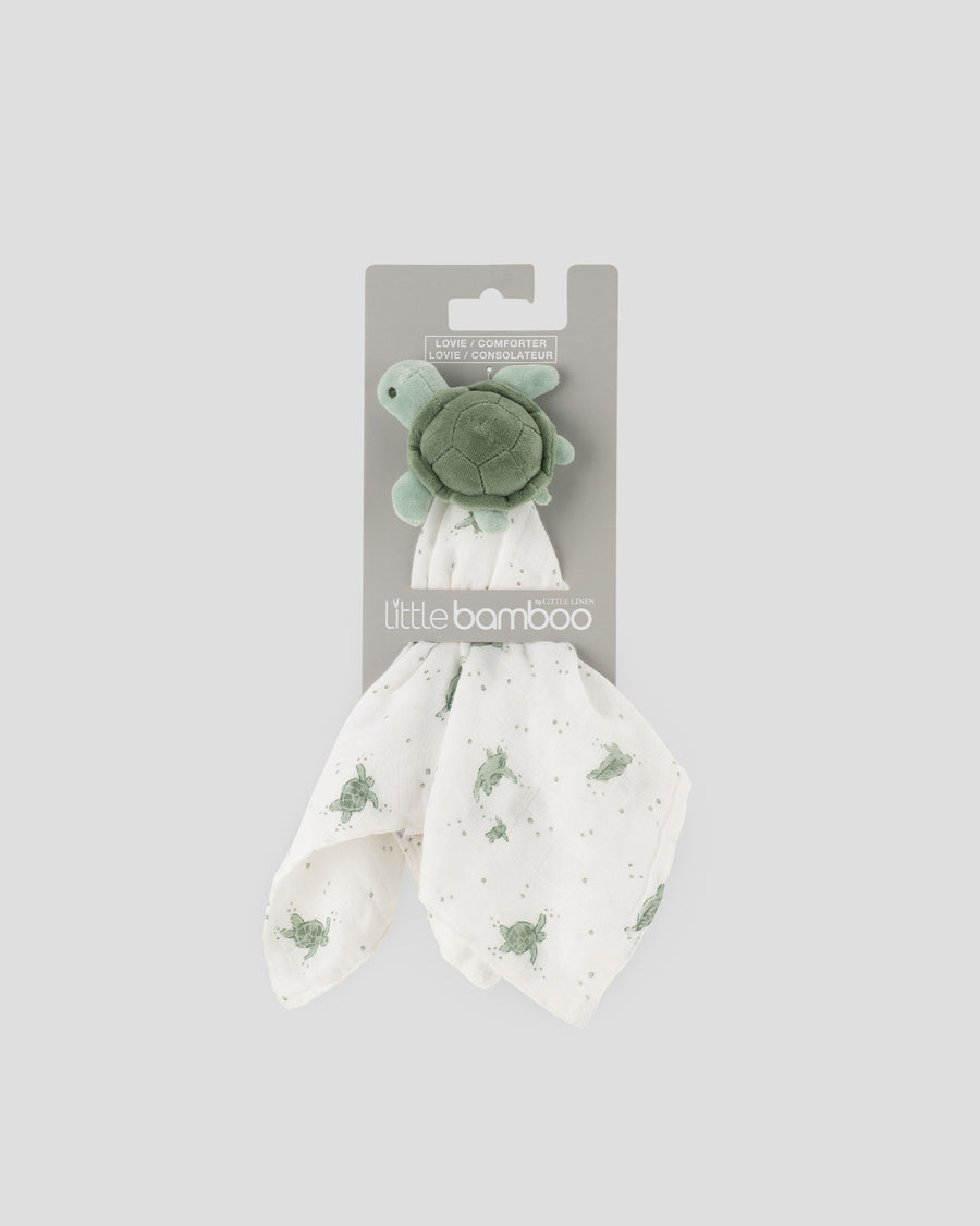 Little Bamboo Lovie/Comforter  - Terry the Turtle