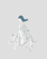 Little Bamboo Baby Comforter / Security Blanket - Wally the Whale
