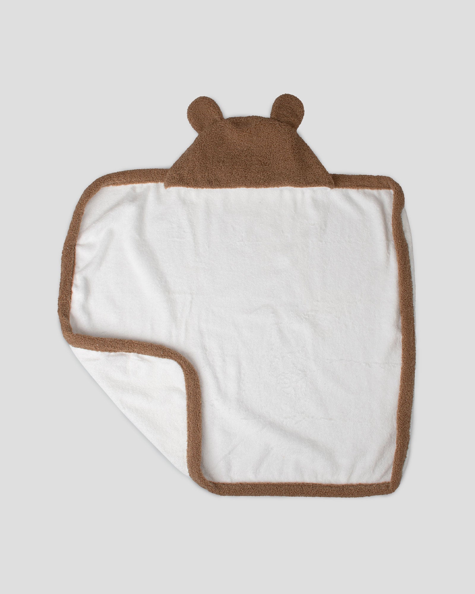 Little Linen Plush Hooded Towel - Bushland Bear
