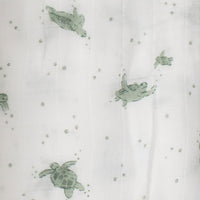 Little Bamboo Muslin Wraps 3Pk  - Turtle Bay