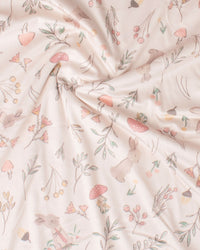 Little Linen Snuggle Blanket - Harvest Bunny