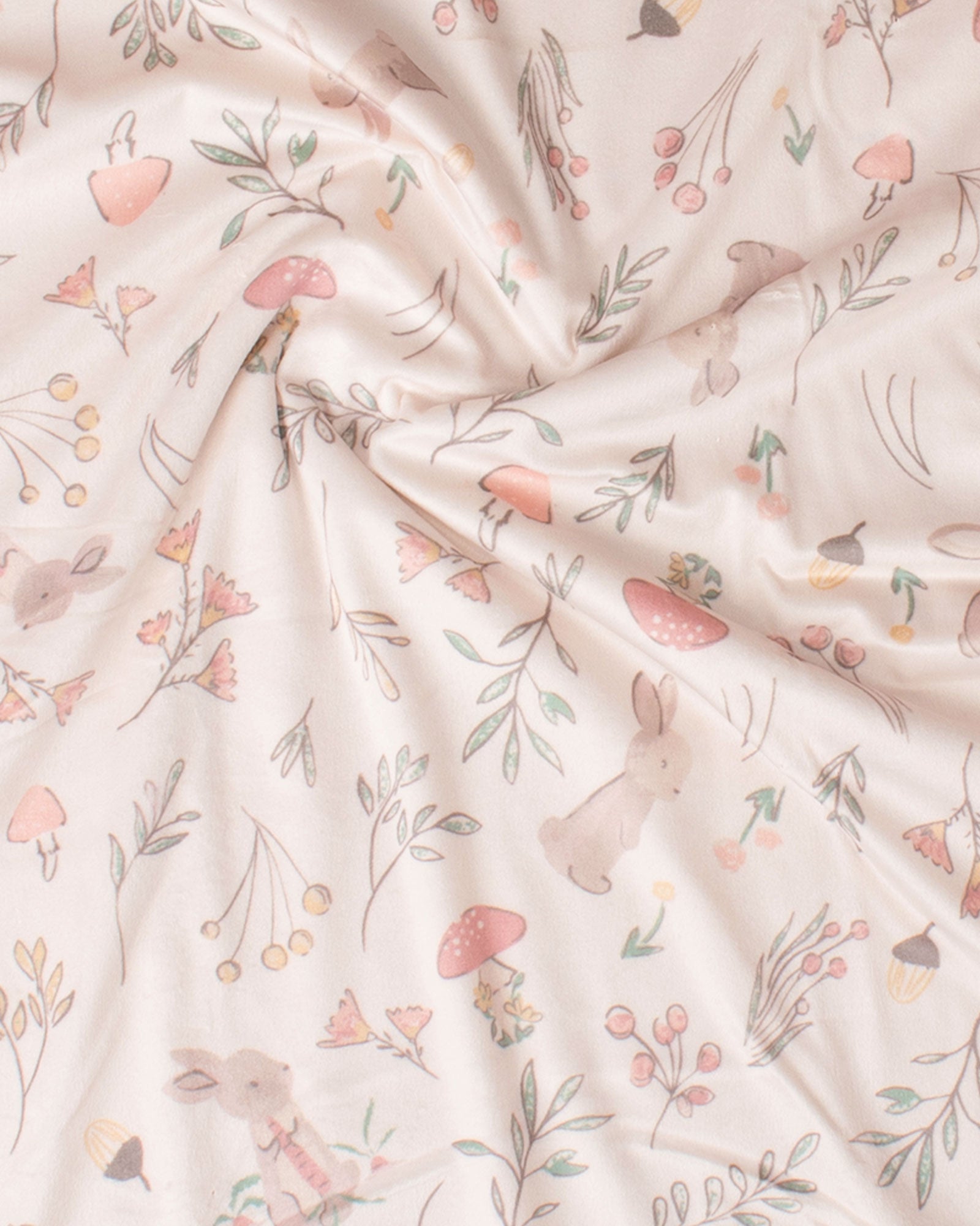 Little Linen Snuggle Blanket - Harvest Bunny