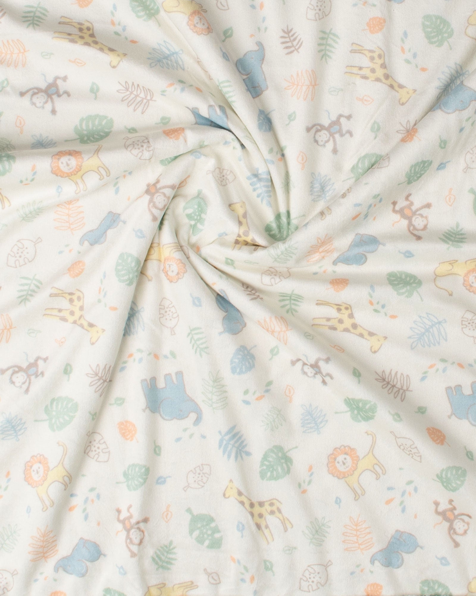 Little Linen Snuggle Blanket - Savanna Giraffe