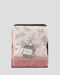 Little Linen Snuggle Blanket - Harvest Bunny