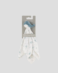 Little Bamboo Baby Comforter / Security Blanket - Wally the Whale