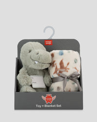 Weegoamigo Plush Toy + Blanket - Roar-y McIlroy T-Rex