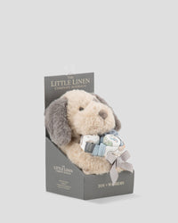 Little Linen Soft Plush Toy & Face Washers - Barklife Patch