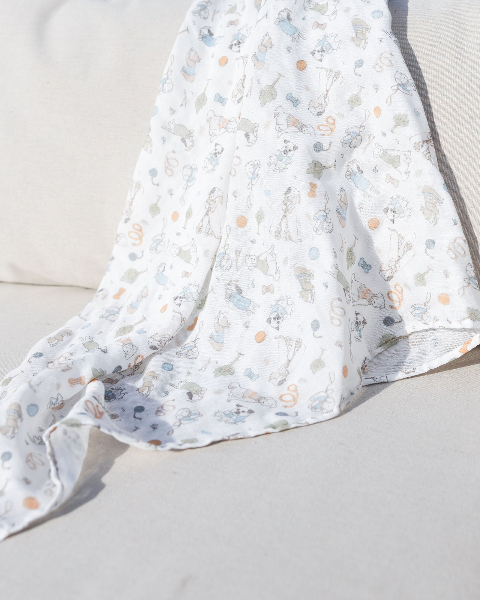 Little Linen Muslin 3pk Wrap Barklife Dog Lifestyle